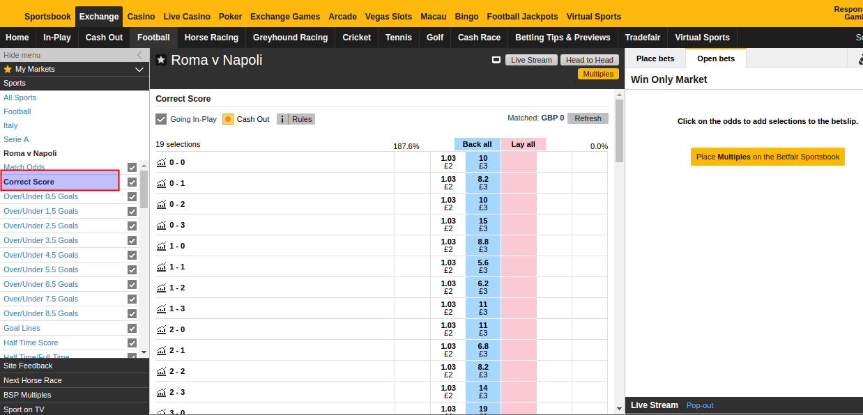 how to bet less than 2 on betfair , what is wrong with betfair